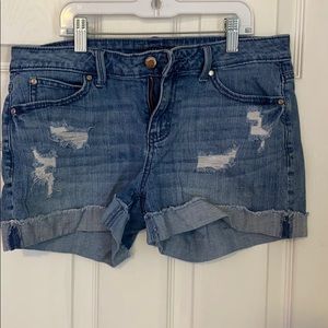 Mid-Rise Jean Shorts